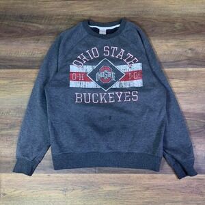 Ohio State Buckeyes Graphic Crewneck Sweatshirt - Medium M